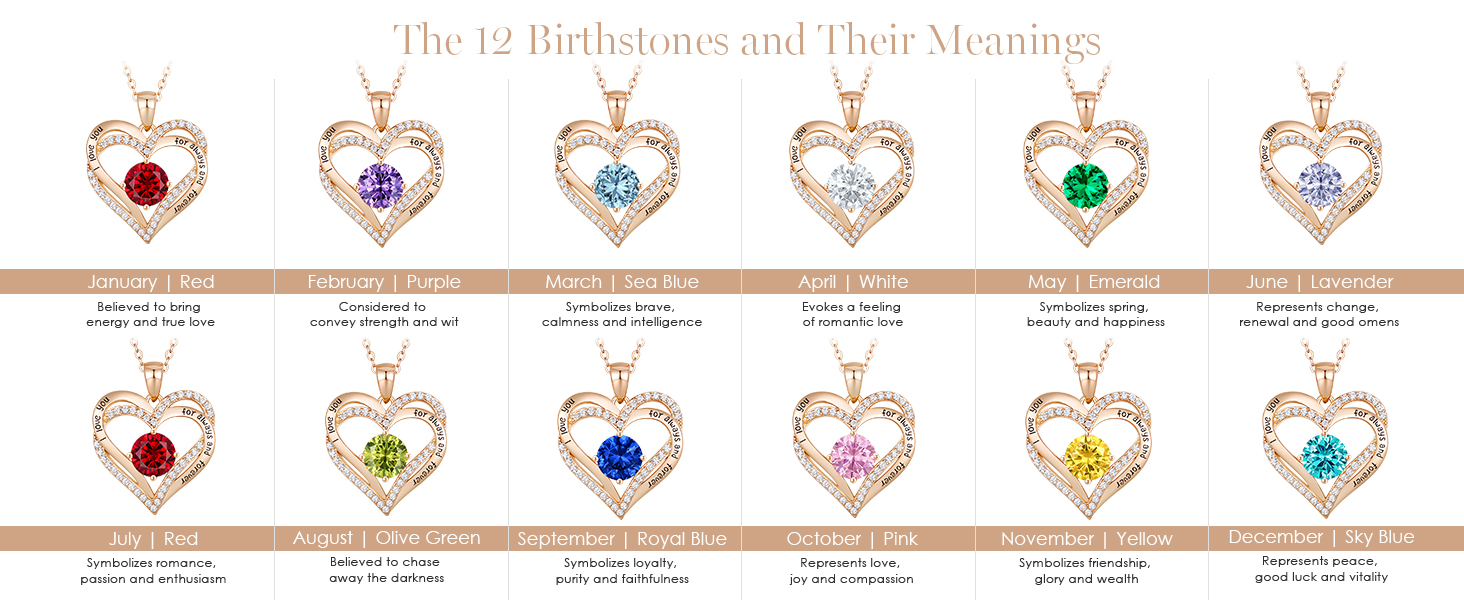 Special Birthstone Gifts for Each Month