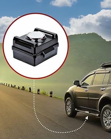 Tracki Waterproof box on car