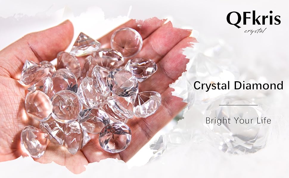 36pcs Crystal Diamonds