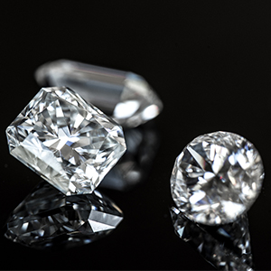 lab diamond earrings
