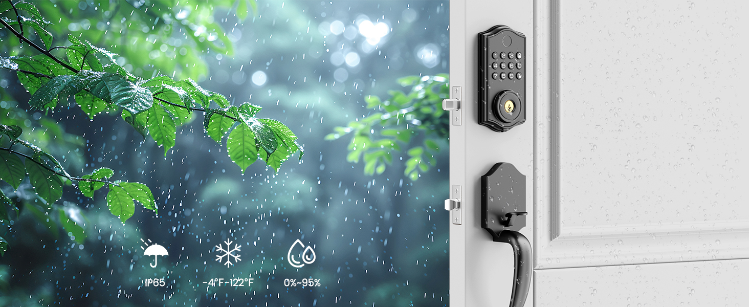 font door lock set
