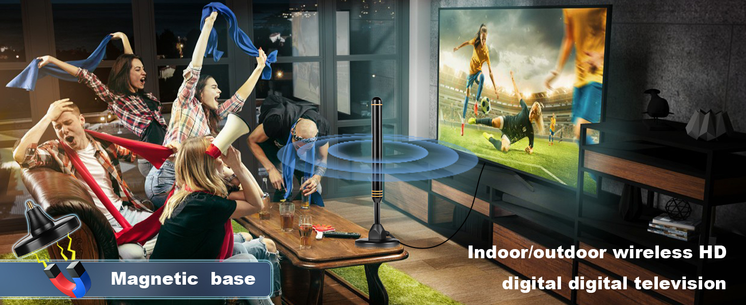 TV Antenna for Smart TV Indoor,TV Antenna for Local Channels