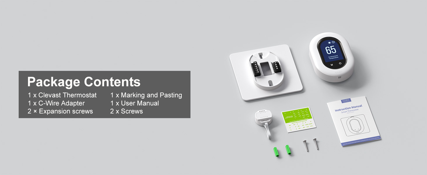 smart thermostat with c wire
