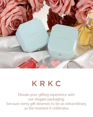 KRKC Moissanite Necklace Valentines Gift For Mom Wife