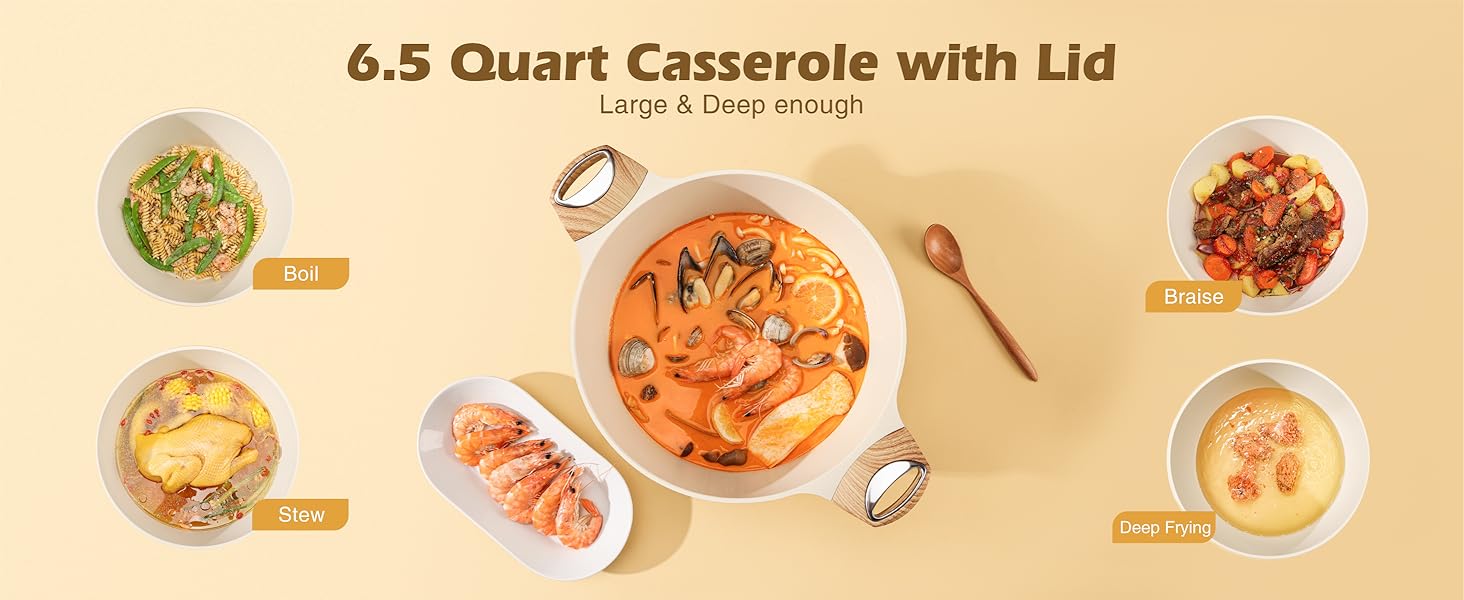 nonstick stock pots