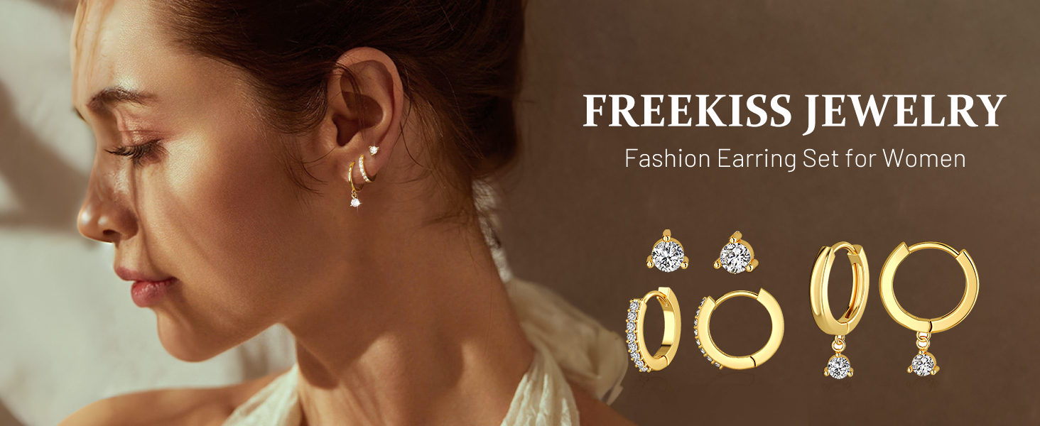 hoop earrings