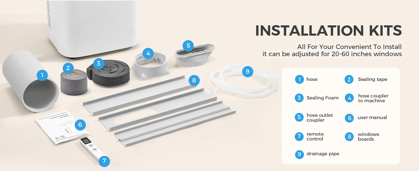 Portable ac unit 14000btu