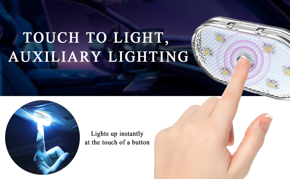 Touch to light