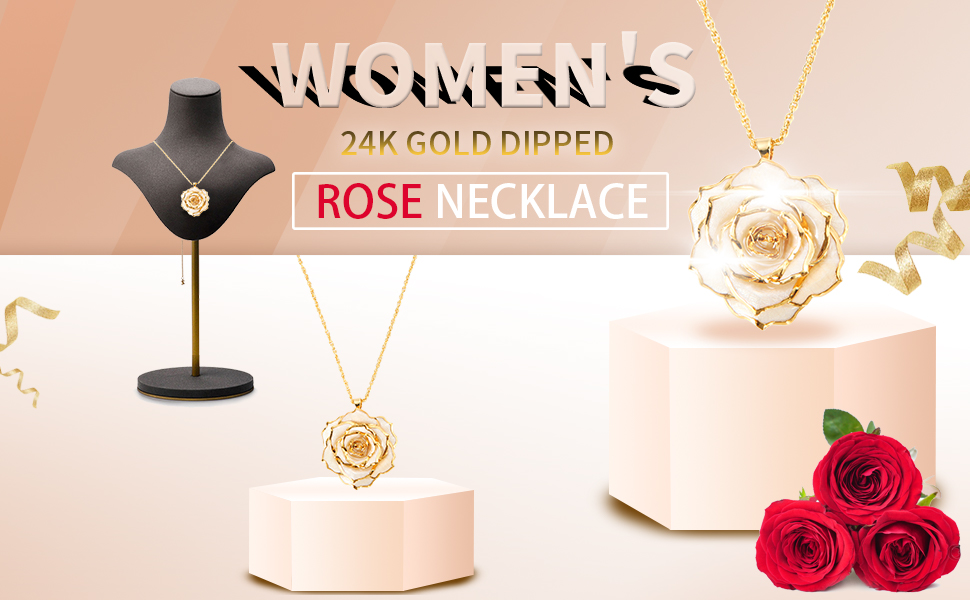 24k gold dipped necklace