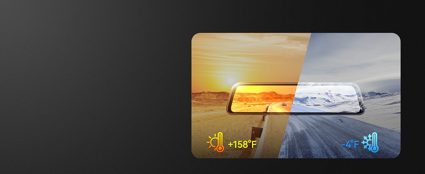 camera rear view mirror