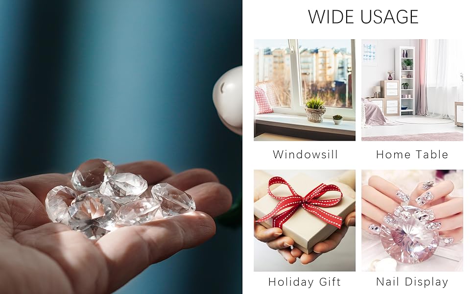 36pcs Crystal Diamonds