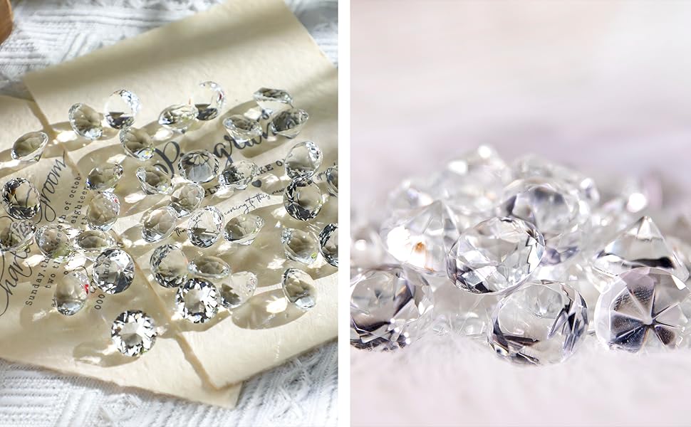 36pcs Crystal Diamonds