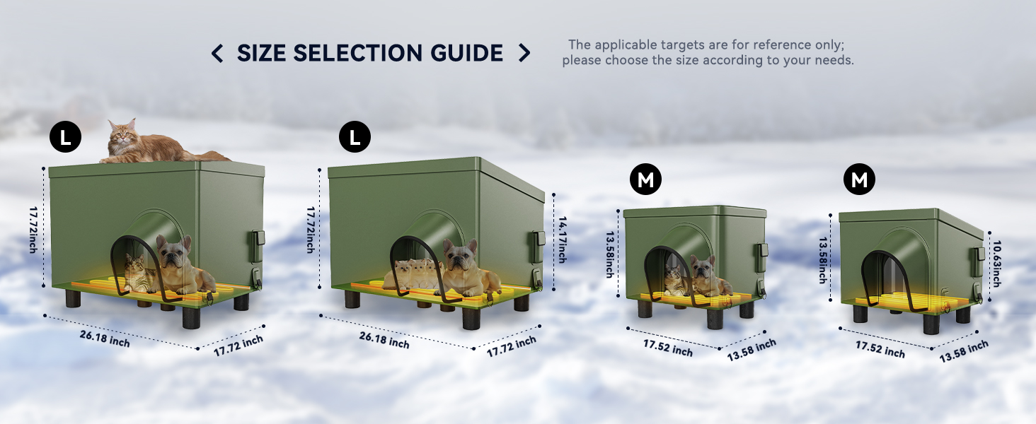 feral cat house outdoor waterproof