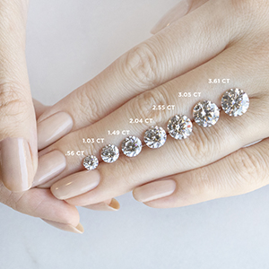 Natural Diamond size