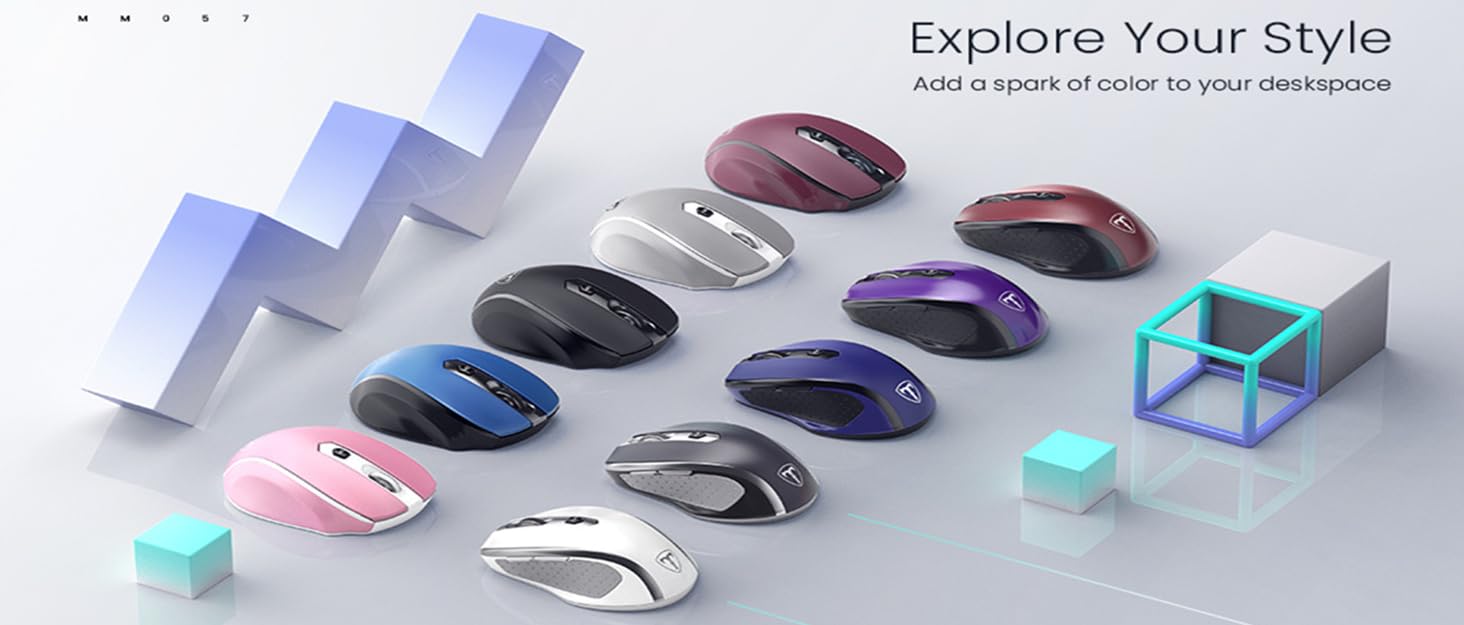 D-09 Wireless mouse for coloful choice
