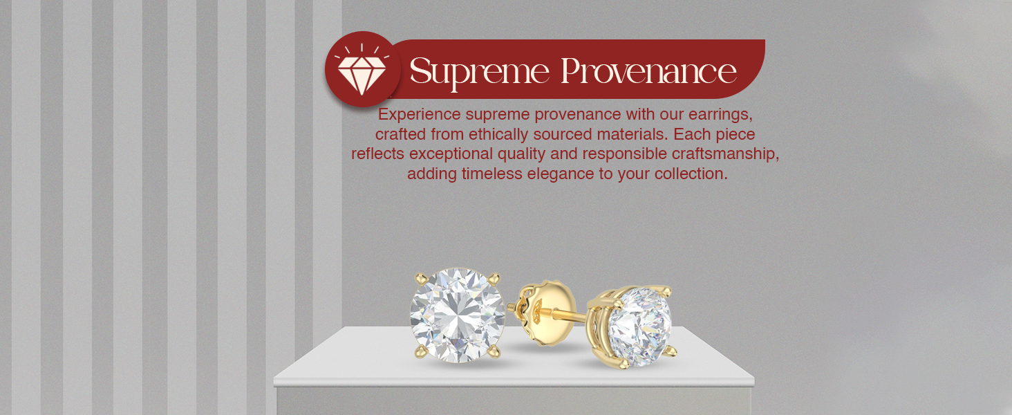 Diamond Stud Earrings For Women