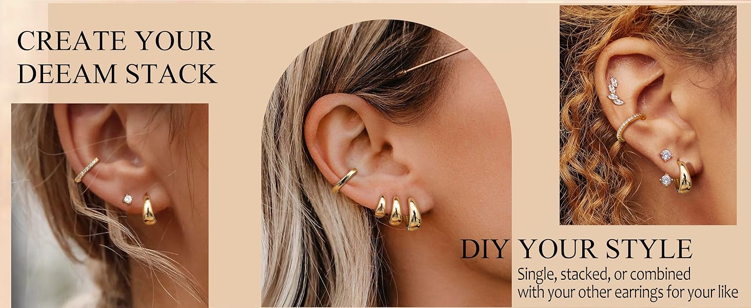 gold earings
