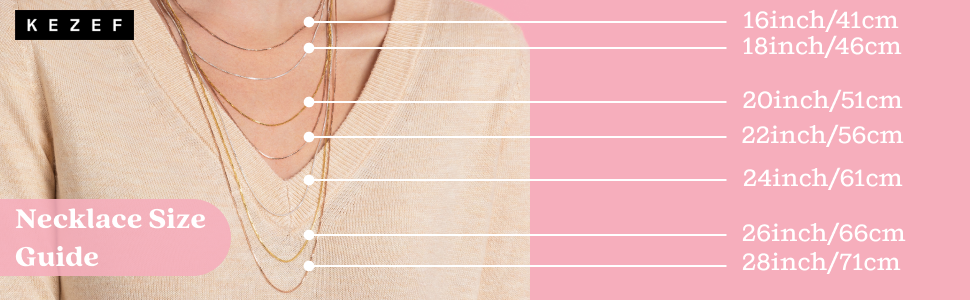 Necklace Size Guide