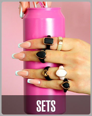SILICONE WEDDING SETS RINGS FOR WOMEN MEN COUPLE RINFIT