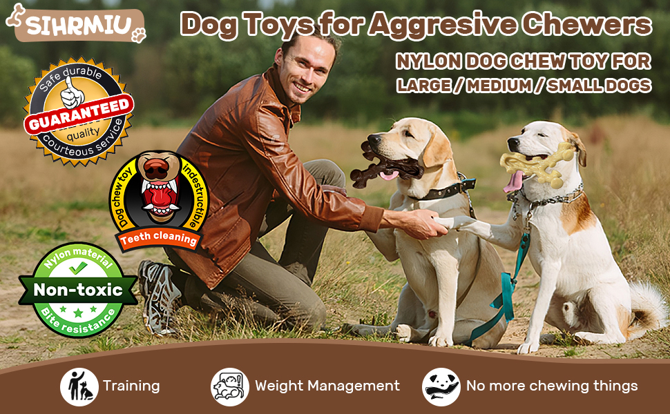 Indestructible Dog Chew Toys for Aggressive Chewers