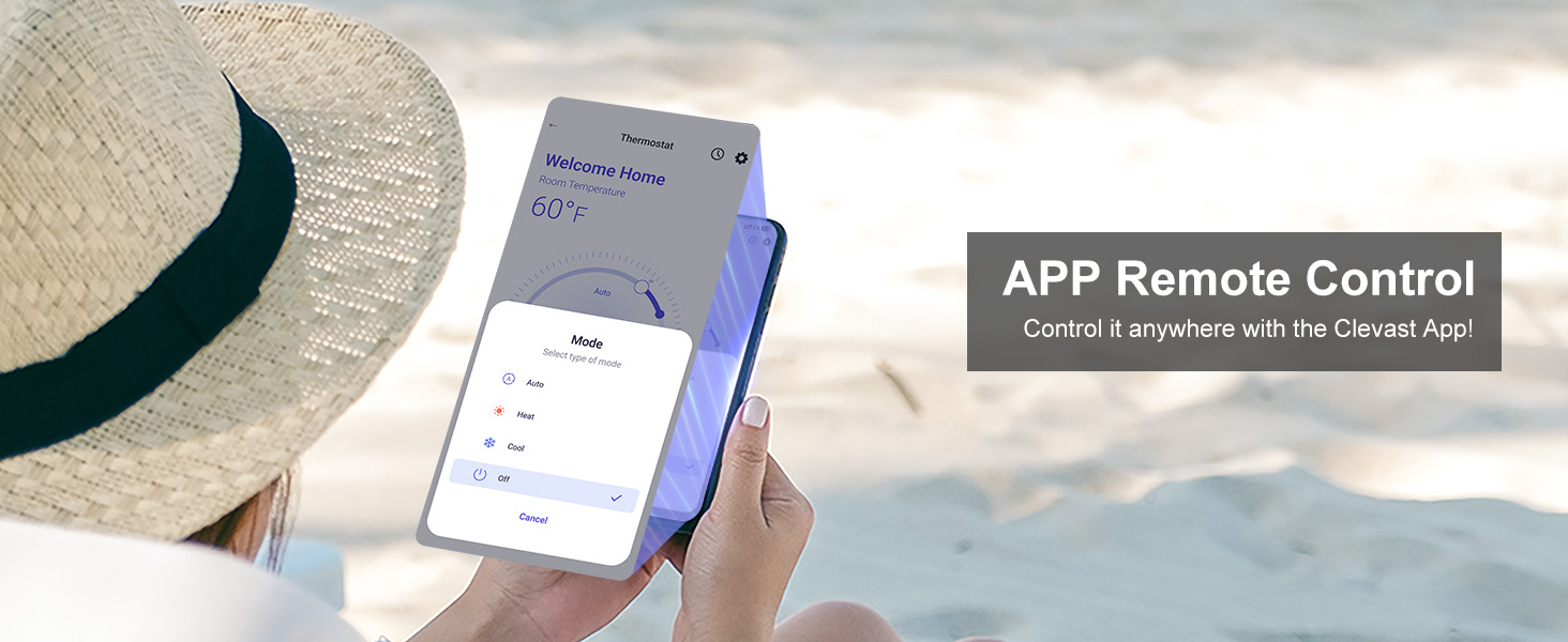 Remote Control Thermostat App control