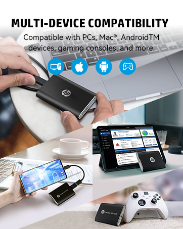 multi device compatibility pc mac android device console gaming ssd solid state drive