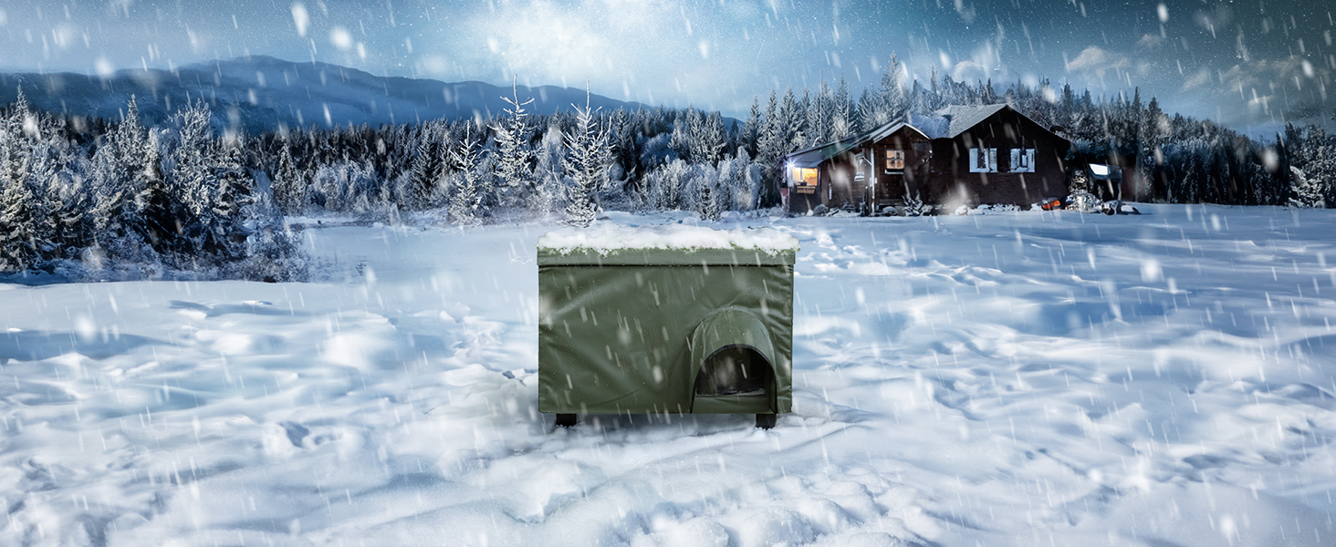 outdoor cat house weatherproof