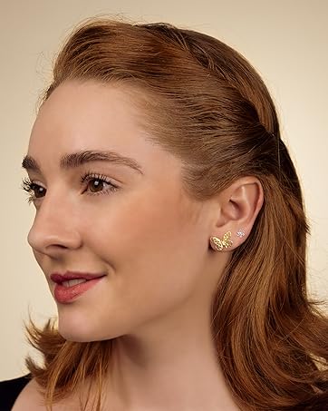 lab grown diamond earrings for women, silver studs, gold studs, gold plated stud earrings for women