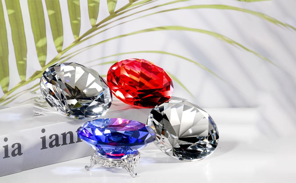 crstal diamond paperweight