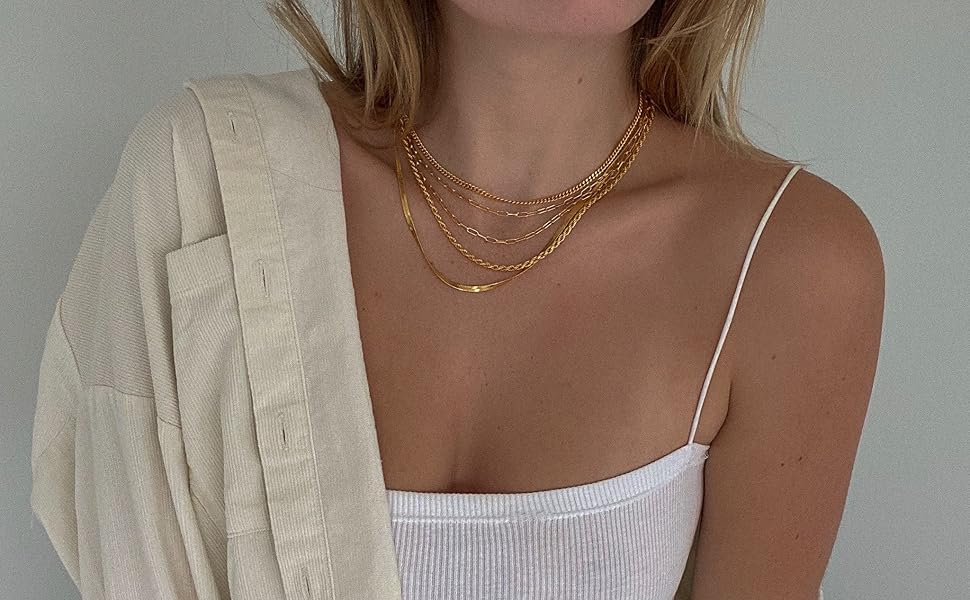 gold plated necklace