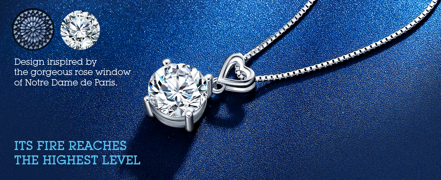Heart Pendant Necklace Gifts for Wife