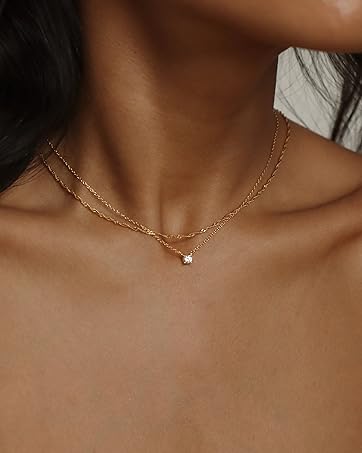 layered necklaces for women