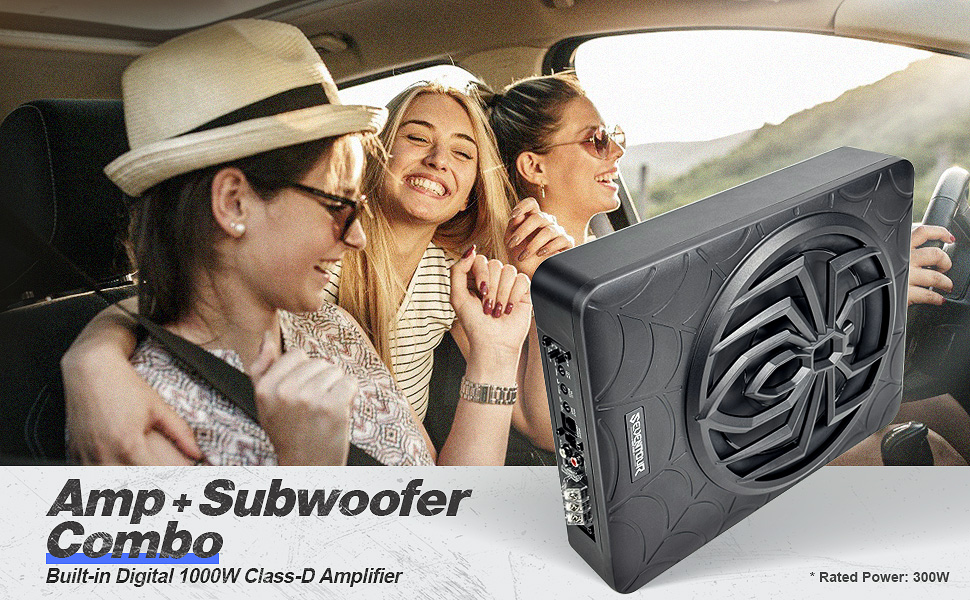 car subwoofer amp combo