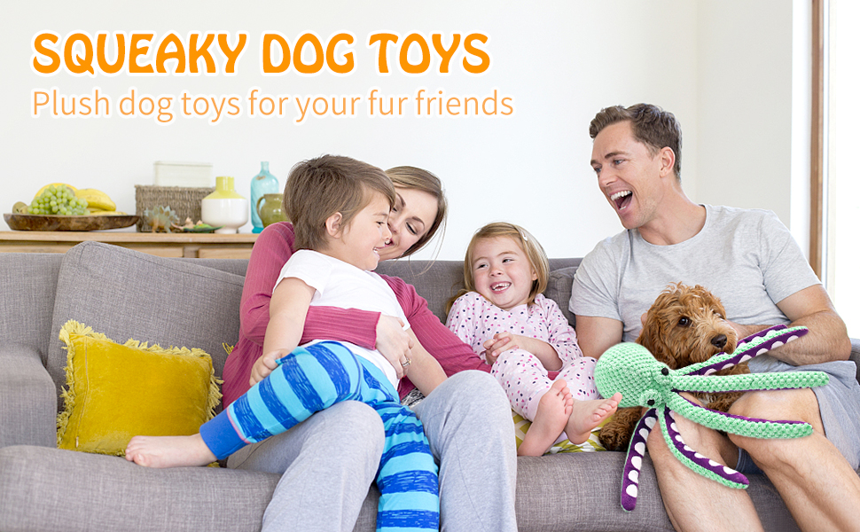 squeaky dog toys