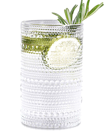 Lvtrupc drinking glasses glass cups glassware set