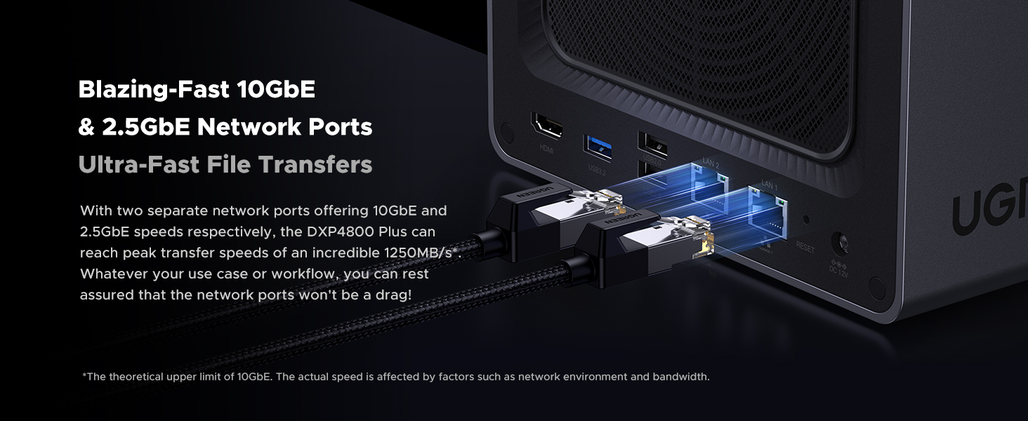 UGREEN NASync DXP4800 Plus 4-Bay Desktop NAS