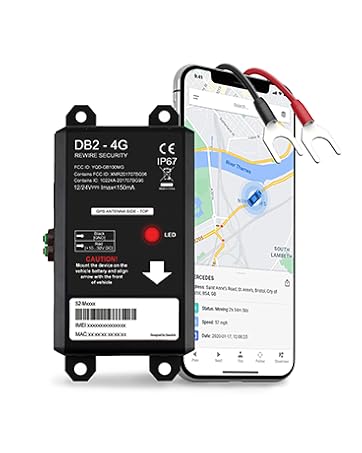 gps tracker for vehicles db2 4g