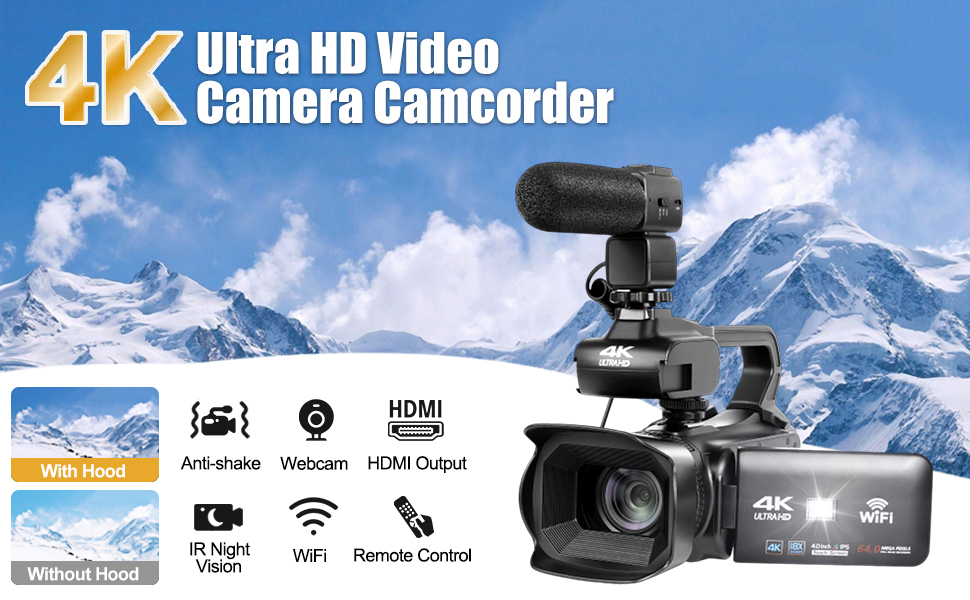  6K video camera recorder