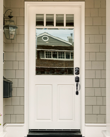 keyless entry door lock deadbolt with handle set