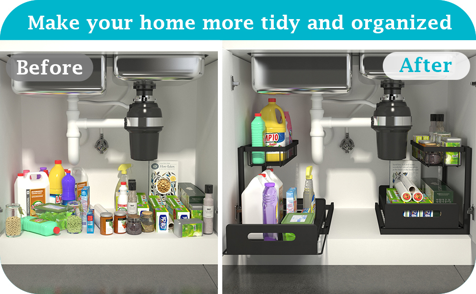 under sink organizer