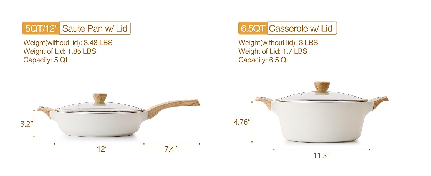 saute pan with lid