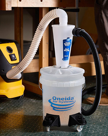Dust Deputy Deluxe All-Clear Cyclone Separator Kit