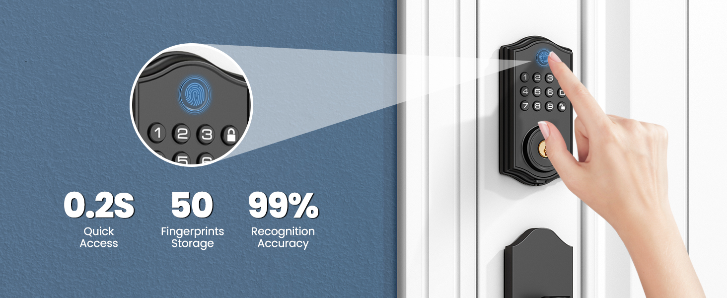 font door lock set
