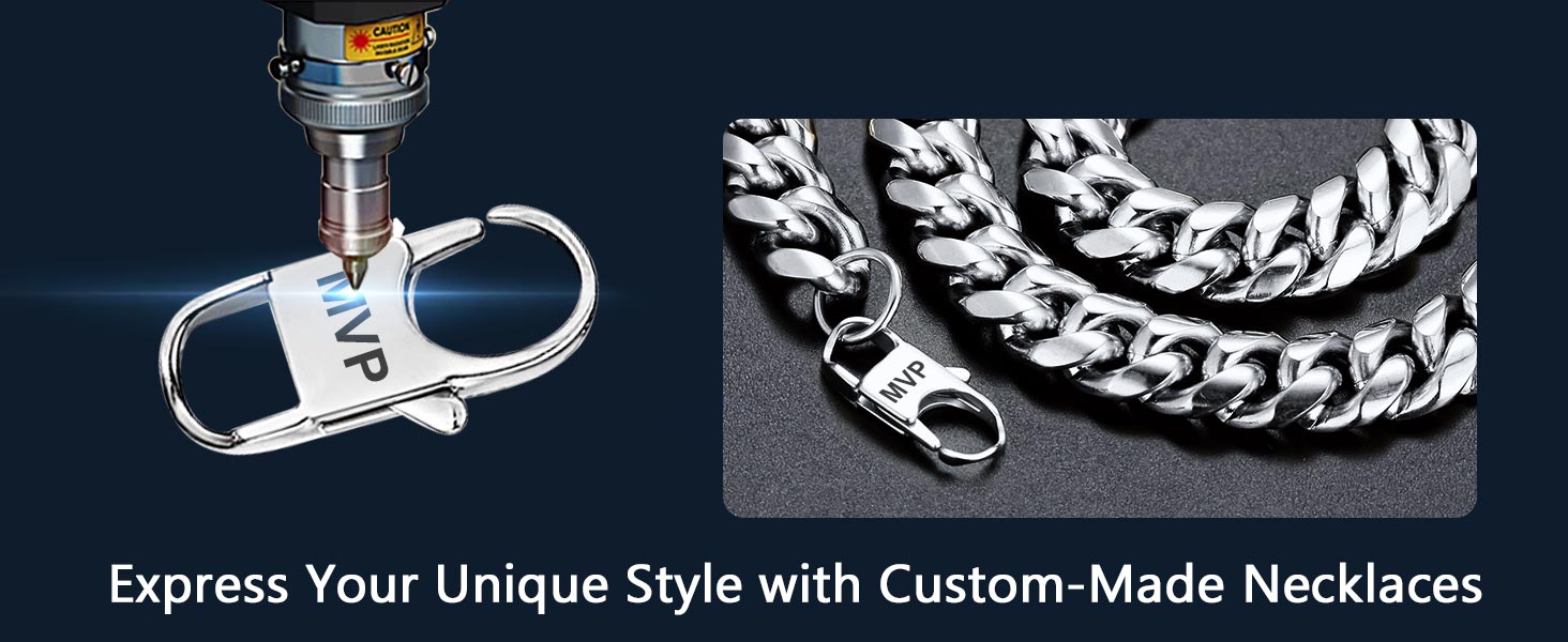 custom necklace chain for men