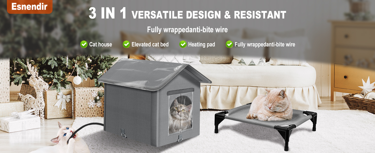 outdoor cat house weatherproof heated cat house for outside outdoor cat shelter heated cat houses