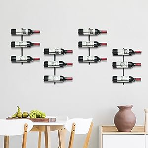 Wall Mounted Wine Rack