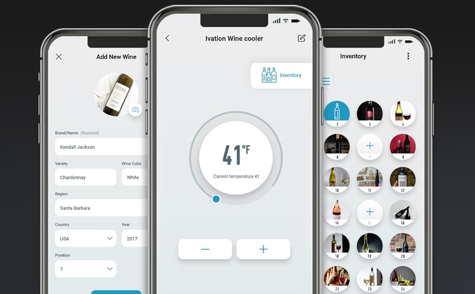 Ivation Wifi wine cooler