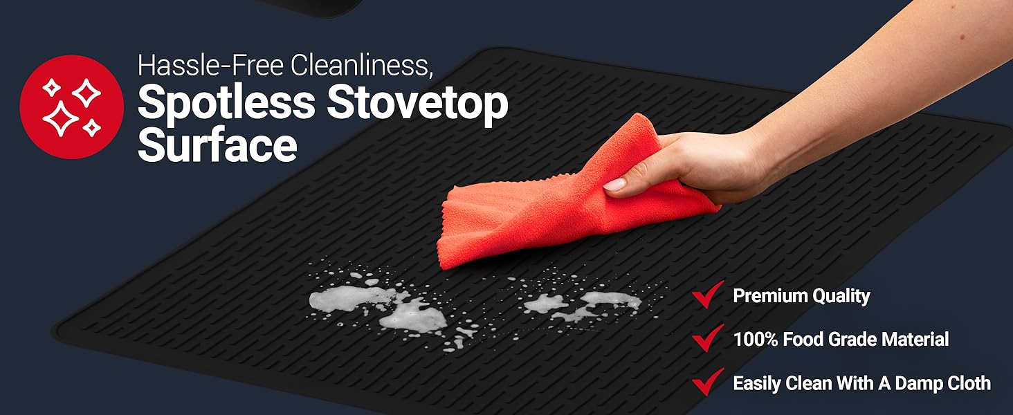 electric stove top cover silicone