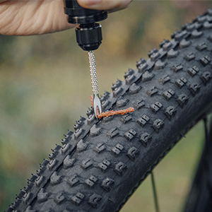CO2 inflator bike repair kit tubeless tire repair