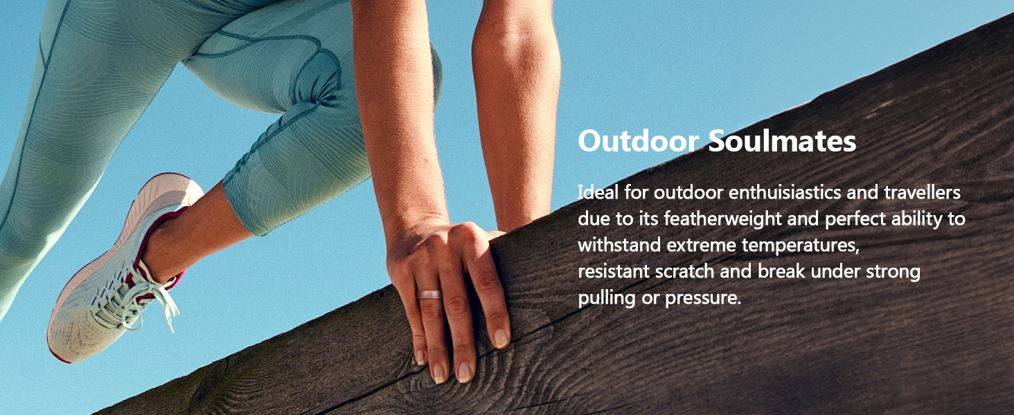 travel silicone rings